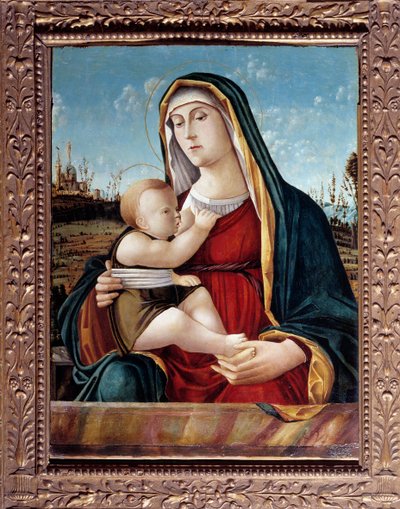 マドンナ・デル・ラッテ」（絵画、1496年～1504年頃 作： Pasqualina da Venezia