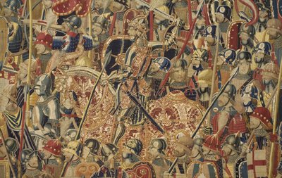 パストラーナ・タペストリー、トゥルネーの製造、おそらくパッシエ・グルニエの工房のもの、1471年頃～1475年（タペストリー） 作： Pasquier (workshop of) Grenier