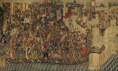 パストラーナ・タペストリー、トゥルネーの製造、おそらくパッシエ・グルニエの工房のもの、1471年頃～1475年（タペストリー） 作： Pasquier (workshop of) Grenier