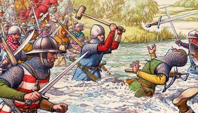 百年戦争 作： Pat (1907-95) Nicolle
