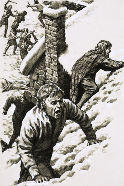 スコットランドの正体不明の戦い 作： Pat (1907-95) Nicolle