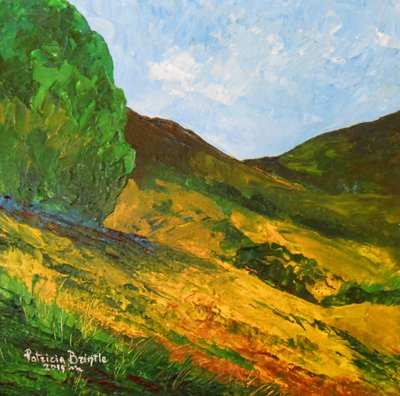 Morne La Selle、2015年（キャンバスにアクリル） 作： Patricia Brintle