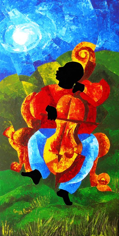 月明かりの下で, 2012 作： Patricia Brintle