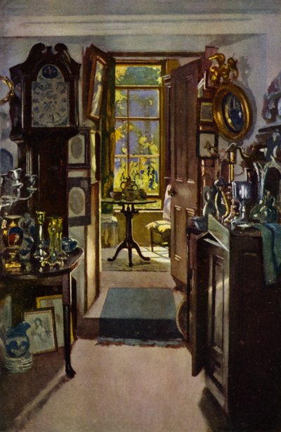 The Curiosity Shop」（カラーリトグラフ版 作： Patrick William Adam