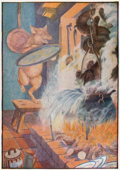 Em caiu o lobo (lito colorido) 作： Patten Wilson