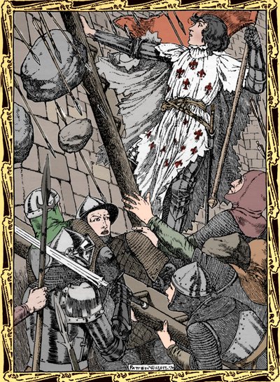 ジャンヌダルク、1902 作： Patten Wilson
