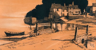 ピンミル、1895年 作： Patten Wilson