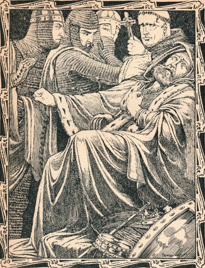 ジョン王の死、1902 作： Patten Wilson