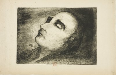 ヴィンセント・ヴァン・ゴッホの死の床 作： Paul (1828 1909) Gachet