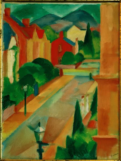 ボンの通り 作： Paul Adolf Seehaus