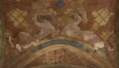 季節1909年から1910年にかけての秋（建築の背景） 作： Paul Albert Baudouin