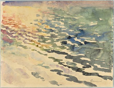 波の研究 作： Paul Albert Besnard