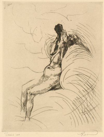 神格化神格化、c。 1886年。 作： Paul Albert Besnard