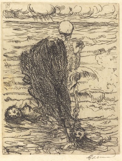 ネットのキャスト ネット、1900年。 作： Paul Albert Besnard