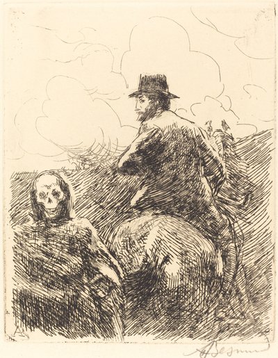 Danger Passed デンジャー・パス、1900年。 作： Paul Albert Besnard