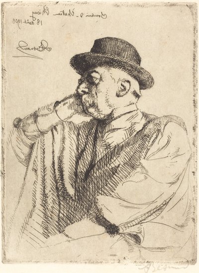 エドモン・ピガール、1908年。 作： Paul Albert Besnard