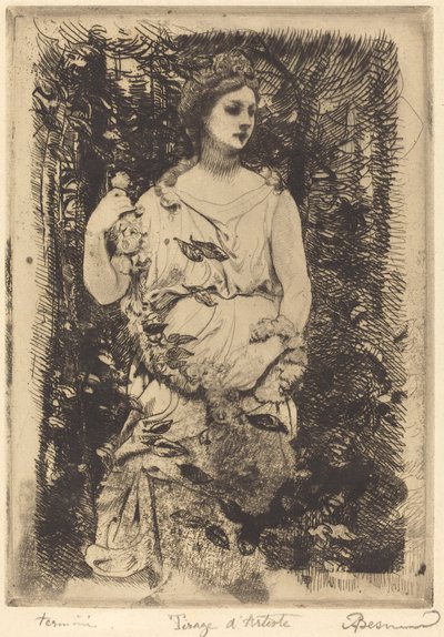 グロスのフローラ、1899年。 作： Paul Albert Besnard