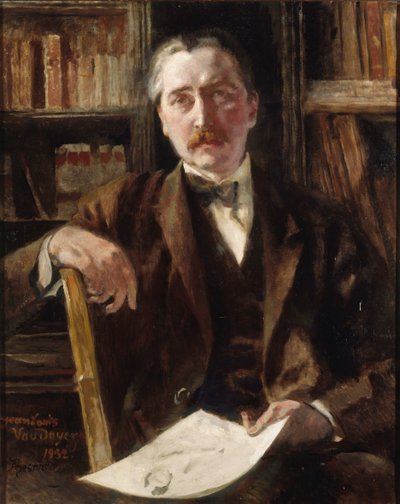 Jean-Louis Vaudoyer 1883-1963、1932年の肖像。 作： Paul Albert Besnard
