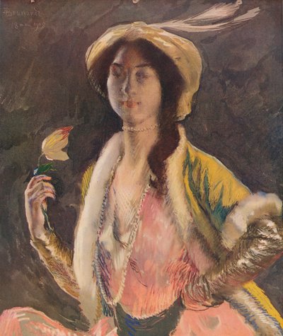 ミスBの肖像、1908年、c1932 作： Paul Albert Besnard