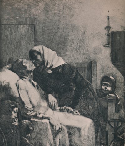 すべての終わり、1883年、1946年 作： Paul Albert Besnard