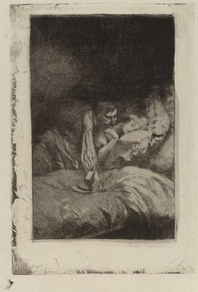 殺人 殺人、1885年。 作： Paul Albert Besnard