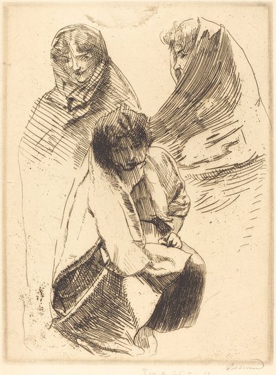 ベールをかぶった 3 人の女性 ベールをかぶった 3 人の女性、1899 年。 作： Paul Albert Besnard