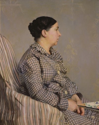 アーティストの母、1883 作： Paul Alexander Alfred Leroy