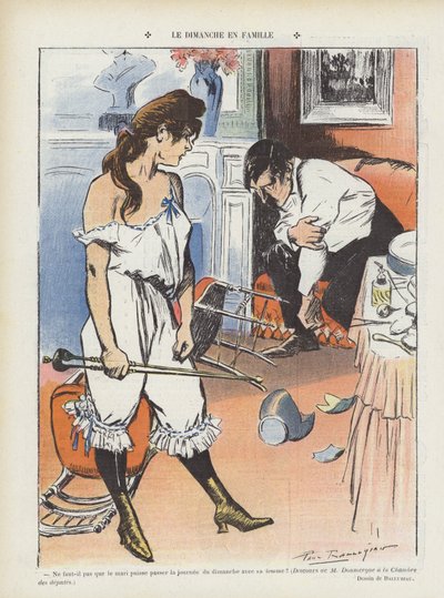 ル・リールのイラスト 作： Paul Balluriau