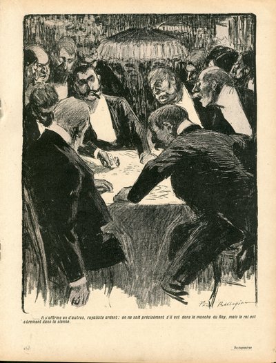 The Butter Plate, Satirical in color 作： Paul Balluriau