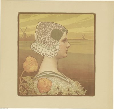 オランダの女王ヴィルヘルミナの肖像 作： Paul Berthon