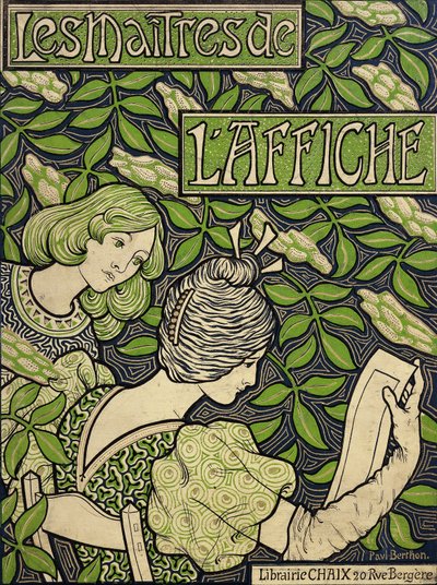 ポスターのマスター、第IV巻のタイトルページ。 Les Maitres de l "Affiche、Volumes IV、1896-1900 作： Paul Berthon