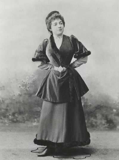 ジュリエットジラールの肖像、1900年頃 作： Paul Boyer