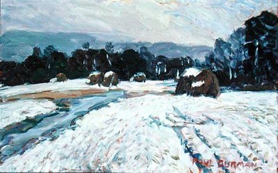 初雪 作： Paul Burman