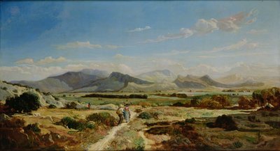 アロッシュ近くの丘、1862年 作： Paul Camille Guigou