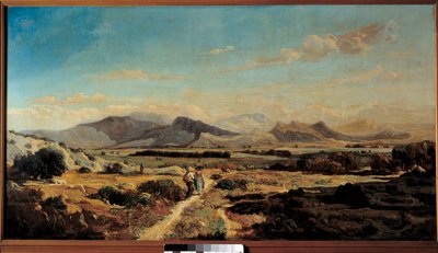 アラウフの丘 ポール・カミーユ・ギグー（1834-1871）による絵画 1862年 マルセイユ美術館所蔵 作： Paul Camille Guigou
