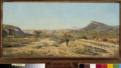 ブッシュ・デュ・ローヌのプラン・ドルゴンの町 作： Paul Camille Guigou
