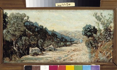 松の中の小さな道 作： Paul Camille Guigou