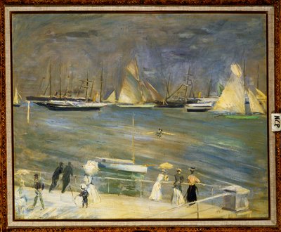 カウズレガッタ、1896年頃 作： Paul Cesar Helleu