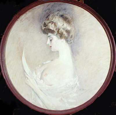 マルテ・レテリエ（油彩・キャンバス） 作： Paul Cesar Helleu
