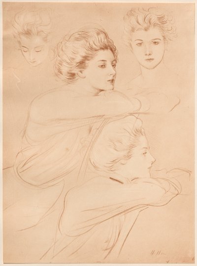 パリジャン 作： Paul Cesar Helleu