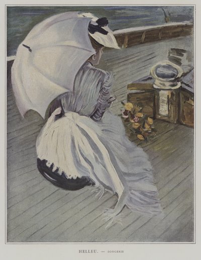 夢 作： Paul Cesar Helleu