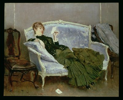 手紙 作： Paul Cesar Helleu