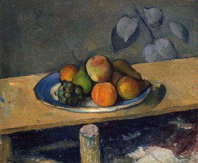 リンゴ、ナシ、ブドウ」1879年頃（油彩・キャンバス 作： Paul Cézanne