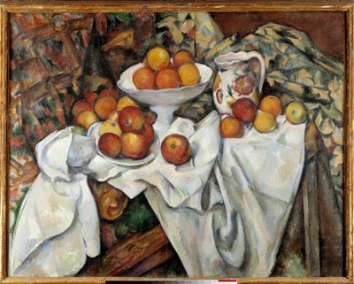 リンゴとオレンジ 作： Paul Cézanne