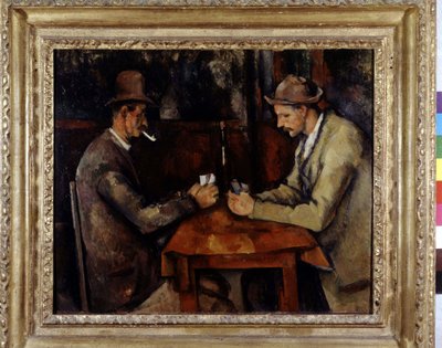 ポール・セザンヌの「カードプレーヤー 作： Paul Cézanne