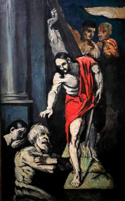 辺境のキリスト 作： Paul Cézanne