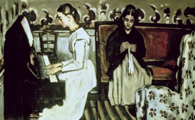 ピアノの少女（タンハウザーへの序曲） 作： Paul Cézanne