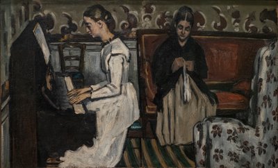 ピアノの少女 (「タンホイザー」序曲) 作： Paul Cézanne