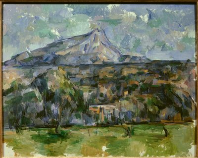聖なる勝利の山。ポール・セザンヌ（1839-1906）の絵画 作： Paul Cézanne