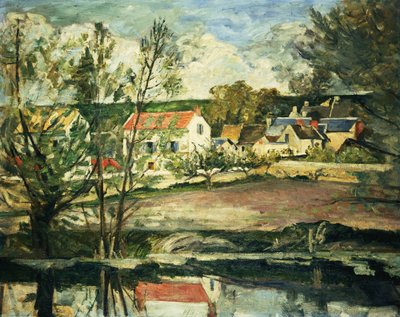 オワーズの谷で;オワーズバレーで 作： Paul Cézanne